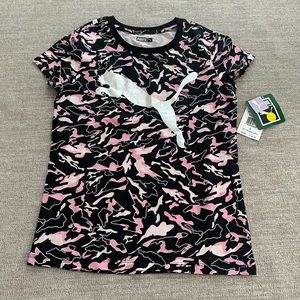 Kids Puma Short Sleeve Shirt Size 7